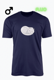 Koszulka Męska Fluorestencyjna  – kotki