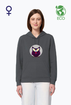 Bluza z Kapturem Damska ECO – sówka