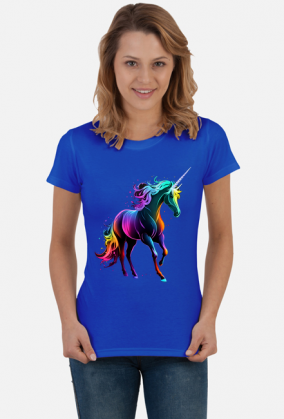 Koszulka Tęczowy Jednorożec