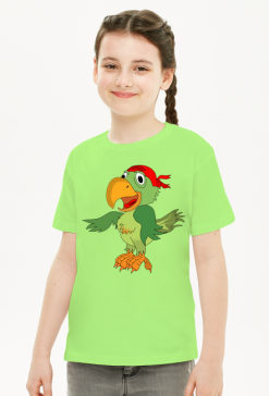 Koszulka dziecieca T-Shirt Papuga
