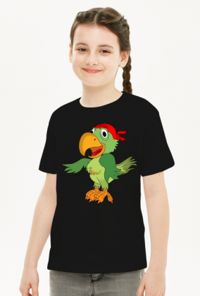 Koszulka dziecieca T-Shirt Papuga