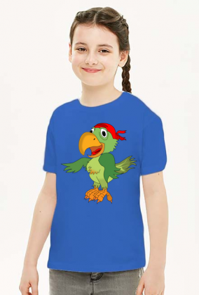Koszulka dziecieca T-Shirt Papuga