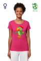 Ekologiczna koszulka damska Papuga