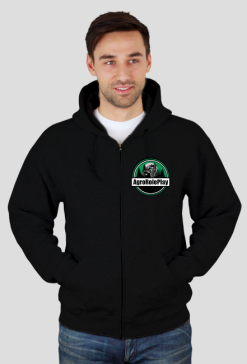 Bluza Suwak/kaptur Czarna AgroRolePlay
