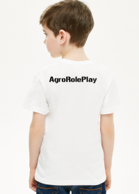 Koszulka Dziecięca Biała AgroRolePlay