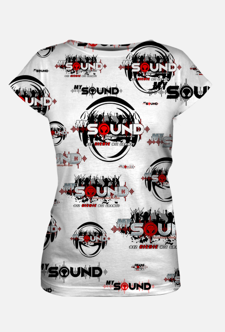 Koszulka Damska FullPrint My Sound