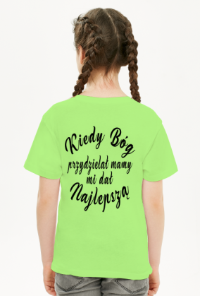 Koszulka dziecięca Dzień Matki mamy Najlepsza mama