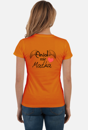 Koszulka prezent dzień mamy matki Anioł nie matka