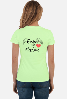 Koszulka prezent dzień mamy matki Anioł nie matka