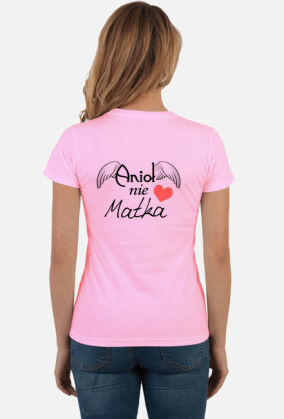 Koszulka prezent dzień mamy matki Anioł nie matka