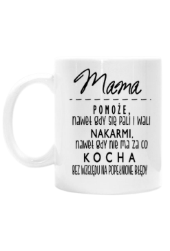 Kubek śmieszny prezent dzień matki mama najlepsza mama