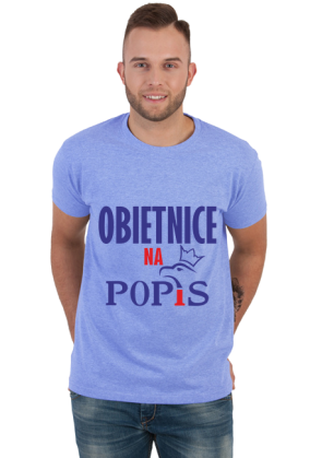 Koszulka śmieszna Pis wybory parlamentarne Pis obietnice na popis