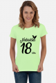 Koszulka urodzinowa prezent 18 urodziny niebańska