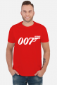 Męska Koszulka dla 007 Boyfriend