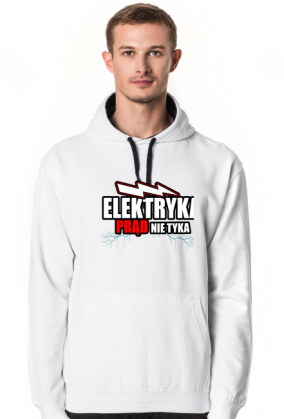 Koszulka elektryka elektryk prąd majster majsterkowicz elektryka prąd nie tyka śmieszny prezent złota rączka