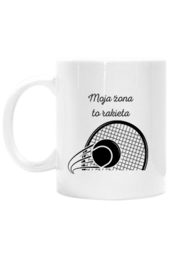 Kubek dla tenisisty