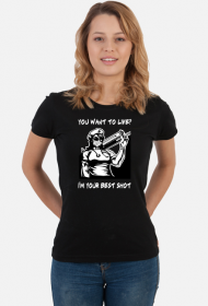 Koszulka dla pielęgniarki, I'M YOUR BEST SHOT