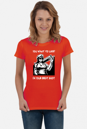 Koszulka dla pielęgniarki, I'M YOUR BEST SHOT