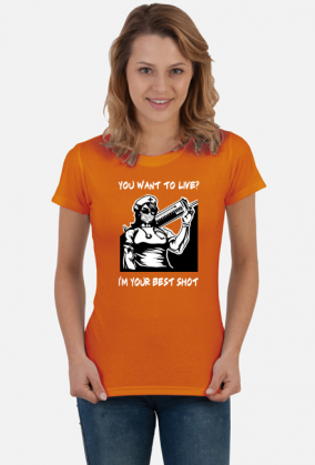 Koszulka dla pielęgniarki, I'M YOUR BEST SHOT