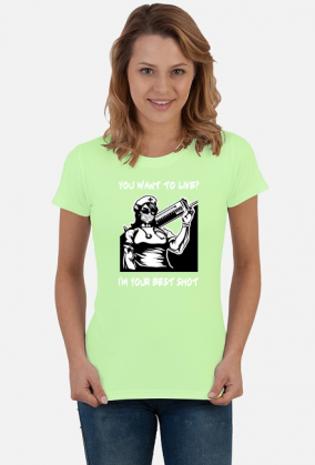 Koszulka dla pielęgniarki, I'M YOUR BEST SHOT