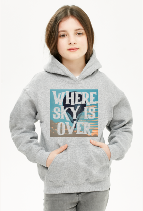 Where sky is over