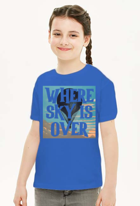 Where sky is over
