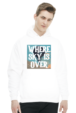 Where sky is over