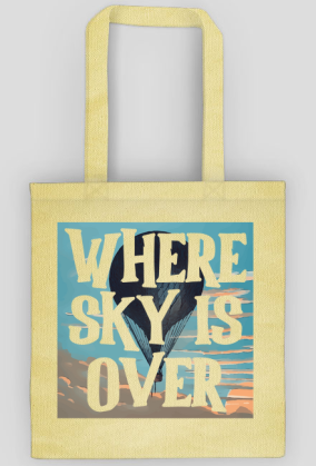 Where sky is over