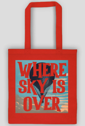 Where sky is over