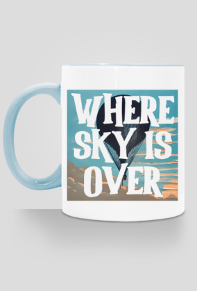 Where sky is over