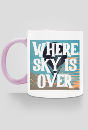 Where sky is over