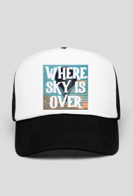 Where sky is over