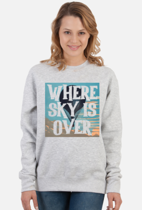 Where sky is over