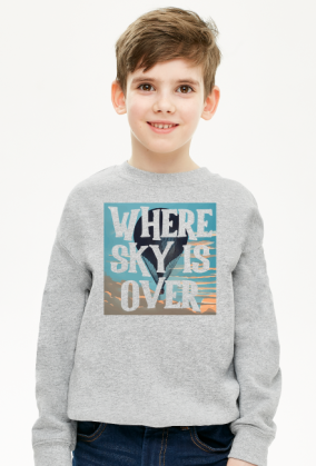 Where sky is over