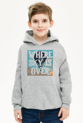 Where sky is over