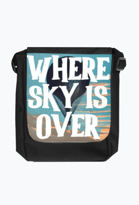 Where sky is over