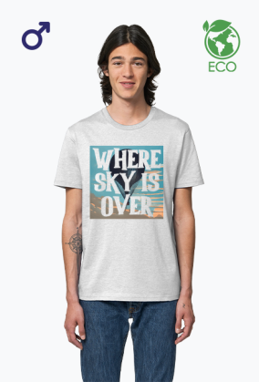 Where sky is over