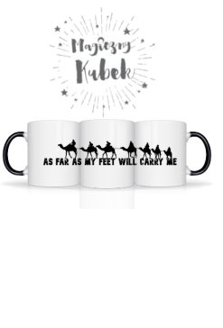 As far as my feet will carry me