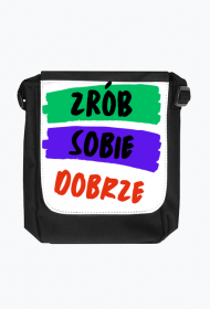 Torebka Reporterka - Zrób Sobie Dobrze (czarna)