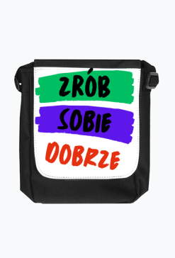 Torebka Reporterka - Zrób Sobie Dobrze (czarna)