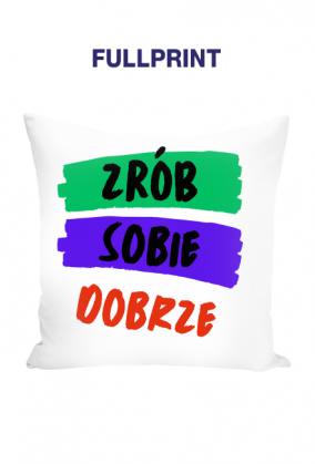 Poduszka Jasiek Pełny Nadruk - Zrób Sobie Dobrze