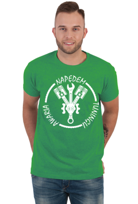 Koszulka Awaria Napędem Tuningu - Przód