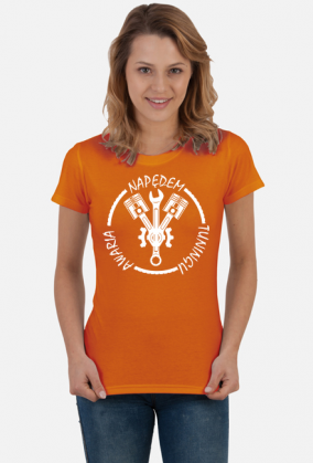 Koszulka damska Awaria Napędem Tuningu nr.2