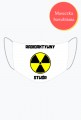Maseczka trójwarstwowa - Radioaktywny Stwór, wersja 2