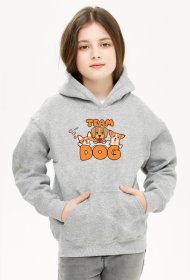 Bluza Dziecięca z Kapturem Unisex TEAM DOG