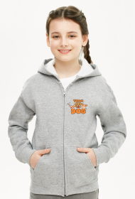 Bluza Dziecięca Rozpiana Unisex TEAM DOG