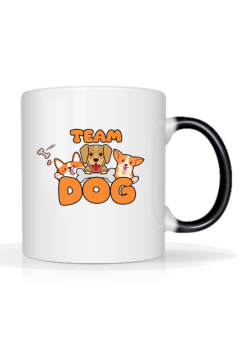 Magiczny kubek TEAM DOG