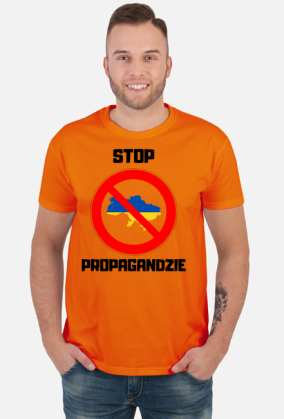 Koszulka męska Soft Style - Stop Propagandzie (różne kolory)