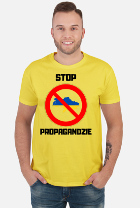 Koszulka męska Soft Style - Stop Propagandzie (różne kolory)