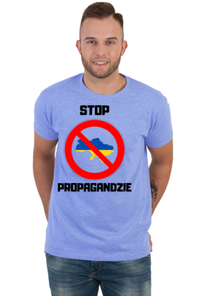 Koszulka męska Soft Style - Stop Propagandzie (różne kolory)